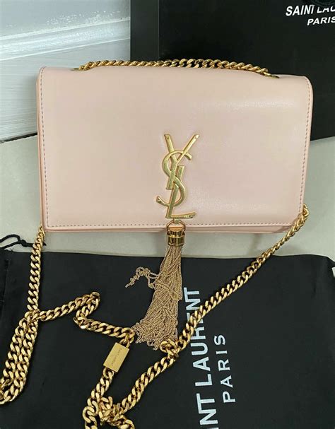 ysl black pink|YSL pink pouch.